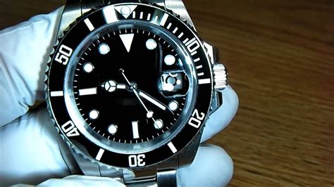 parnis submariner vs rolex|parnis mechanical watch review.